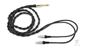 Winnja Braided Cable for Sennheiser HD800 - Eidolic Connectors